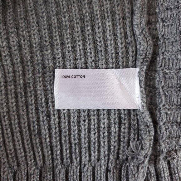 NWT Duluth Trading Co Mens XXL Burly Retirement Button Mock Sweater Cotton Knit - Picture 10 of 14